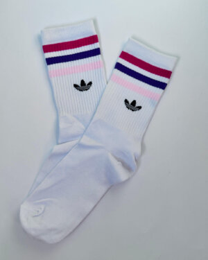 Adidas lineas fucsia-violeta-rosa