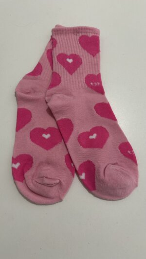 Corazones fucsia
