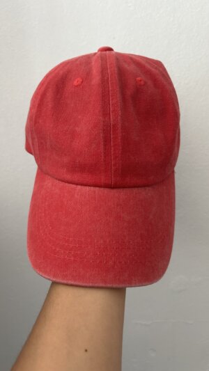 Gorrita vintage roja
