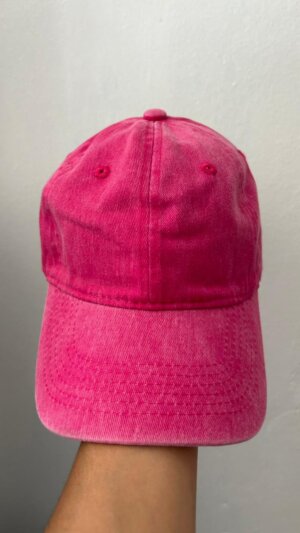 Gorrita vintage fucsia