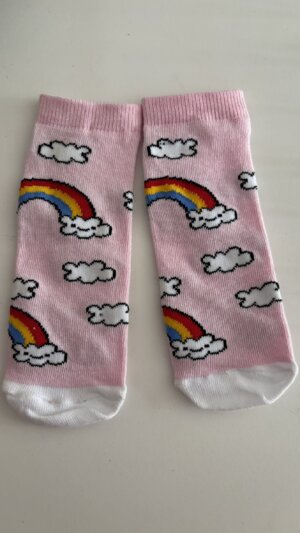 Nubes -Arcoíris rosa